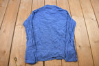 Vintage 1980s Henley Long Sleeve Shirt