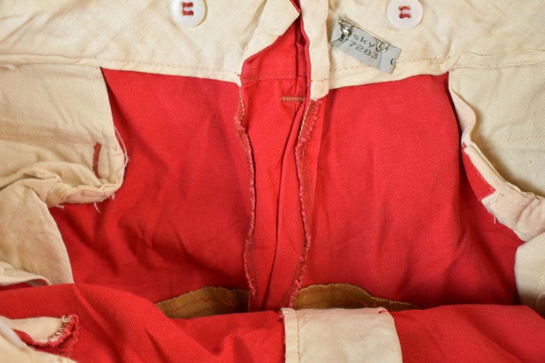 Vintage 1980s Red Work Pants Size 40 x 26