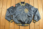 Vintage 1980s Steelworkers Ashland USA Bomber Jacket