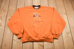 1990s Top Stitch Morning Sun Autumn Birdhouse Crewneck