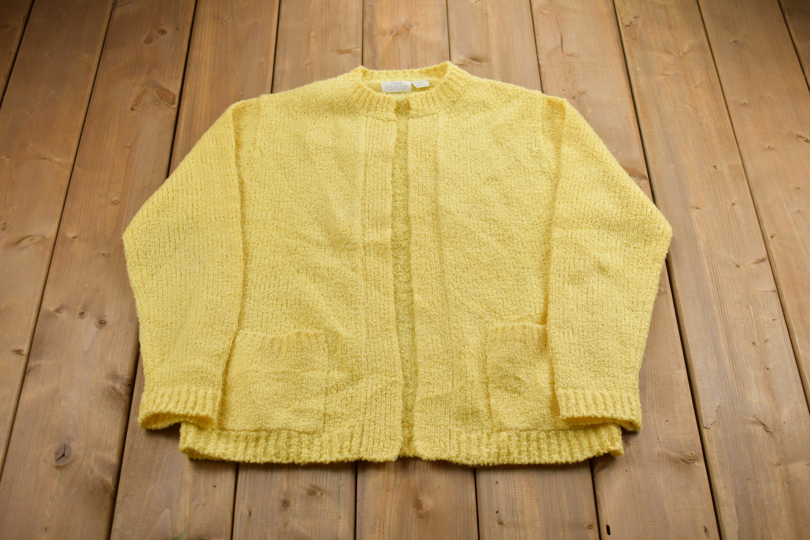 Vintage 1980s FSA Collection Knitted Sweater