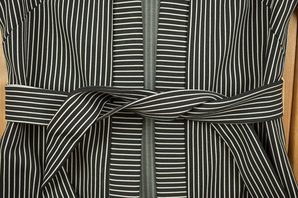 Vintage 1960s Elegant Miss of California Striped Housecoat