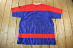 Vintage 1990s Mickey Mouse Disney Cartoon Promo Soccer Jersey Men's Large
