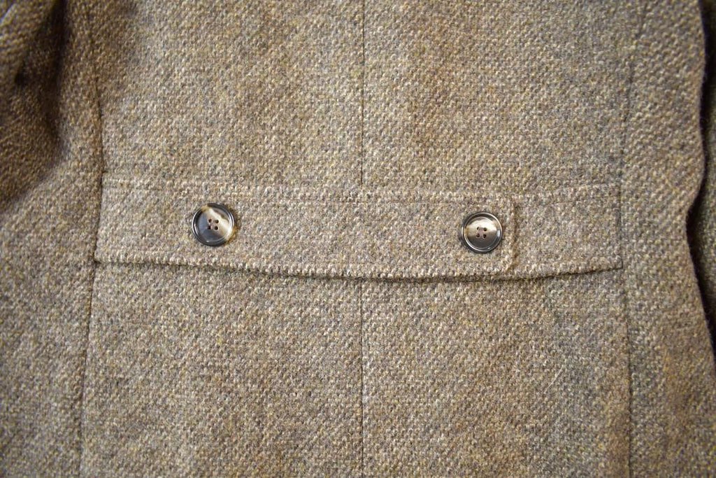 Vintage 1980s Bromleigh 100% Pure Wool Midi Long Coat