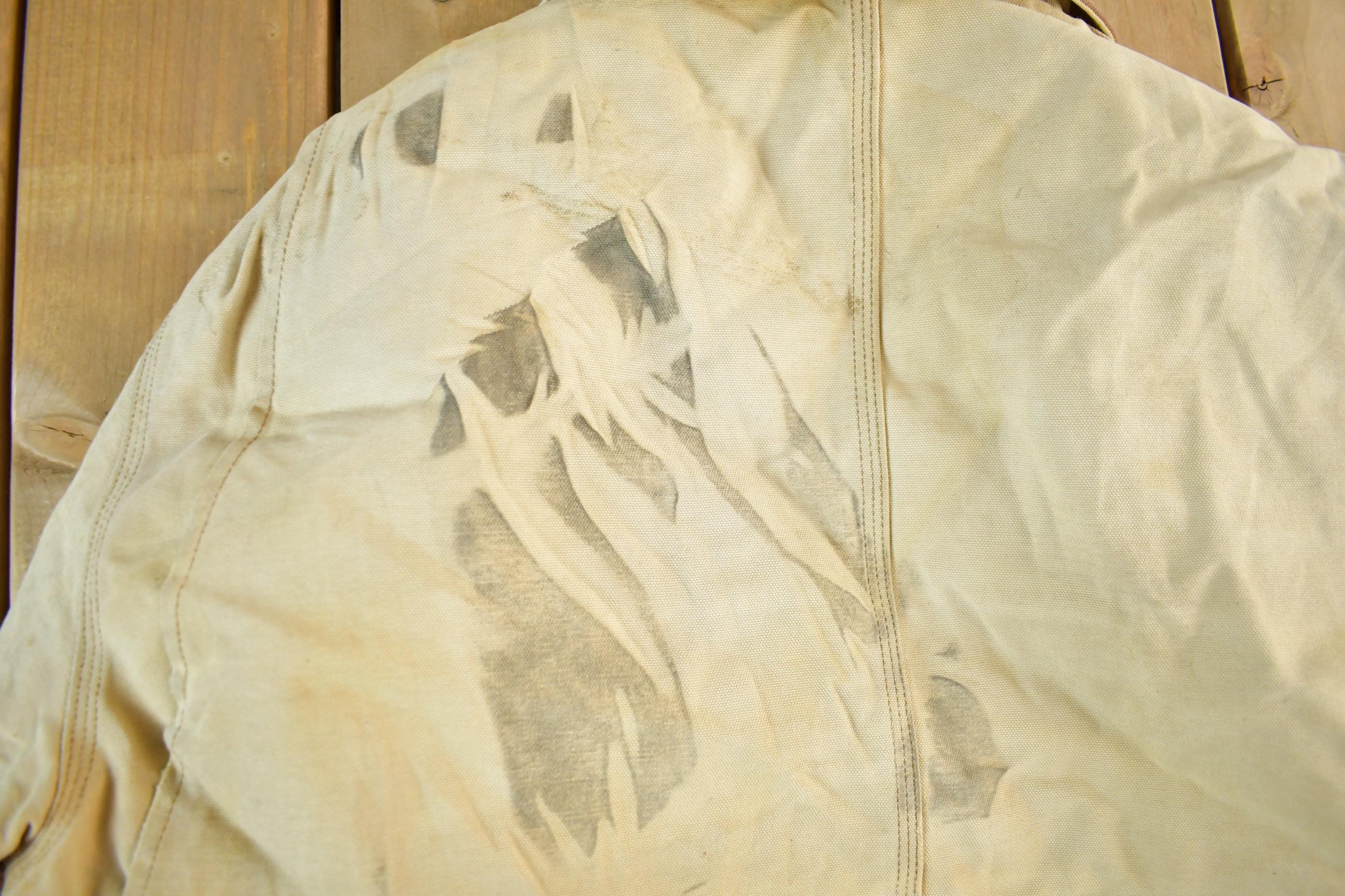 Vintage 1990s Carhartt Canvas Jacket Men's Large