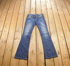 Vintage Y2K Miss Me Bedazzled Low Rise Jeans Size 26x31