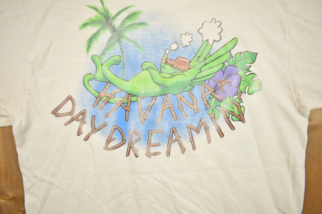 Vintage 1990s Jimmy Buffets Havana T-Shirt