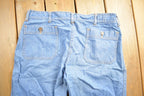 Vintage 1980s Baggy Flare Denim Jeans Size 33 x 31