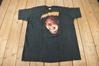 Vintage 1995 Foo Fighters Single Stitch Graphic Band Tee Made in USA Size XL