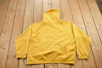 Vintage 1990s Distressed Nike Center Swoosh Hoodie  Middle Swoosh Hoodie  NikeMid Swoosh  grey tag  Vintage Nike Hoodie  Made In Canada