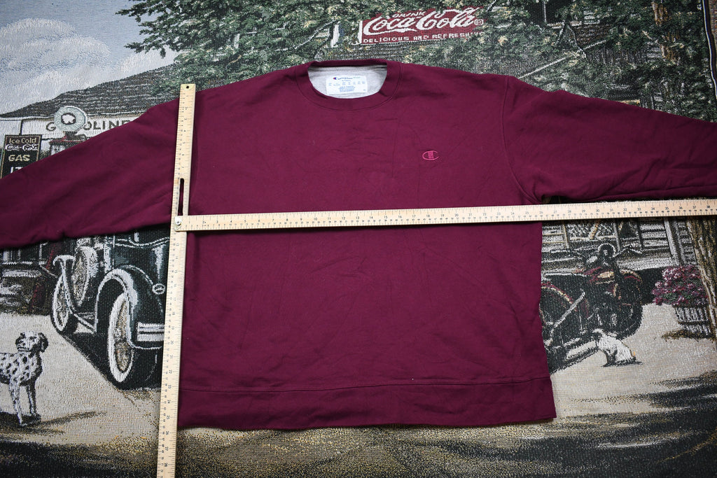 Vintage 1990s Champion Embroidered Crewneck