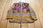 Vintage 1990s Sag Harbor Floral Tapestry Button Up