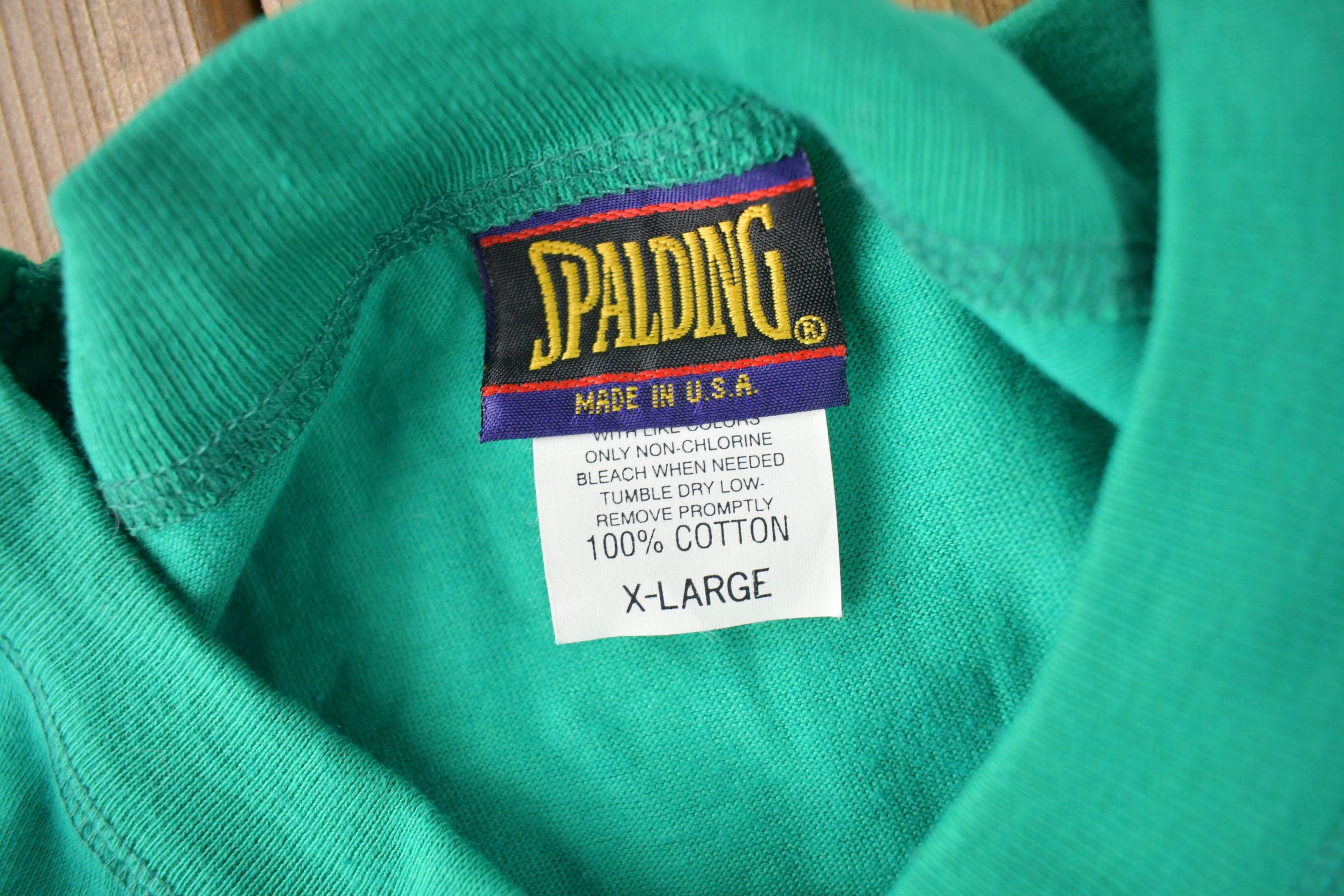 Vintage 1990s SPADLING Single Stitch Graphic T Shirt Made In USA