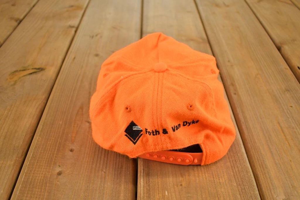 Vintage 1980s Foth And Van Dyke Snapback Hat /