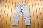 Vintage 1990s Levi's 501 Light Wash Denim Jeans Size 28 x 25