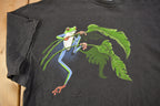 Vintage 1991 Treefrog Theme Graphic T-Shirt