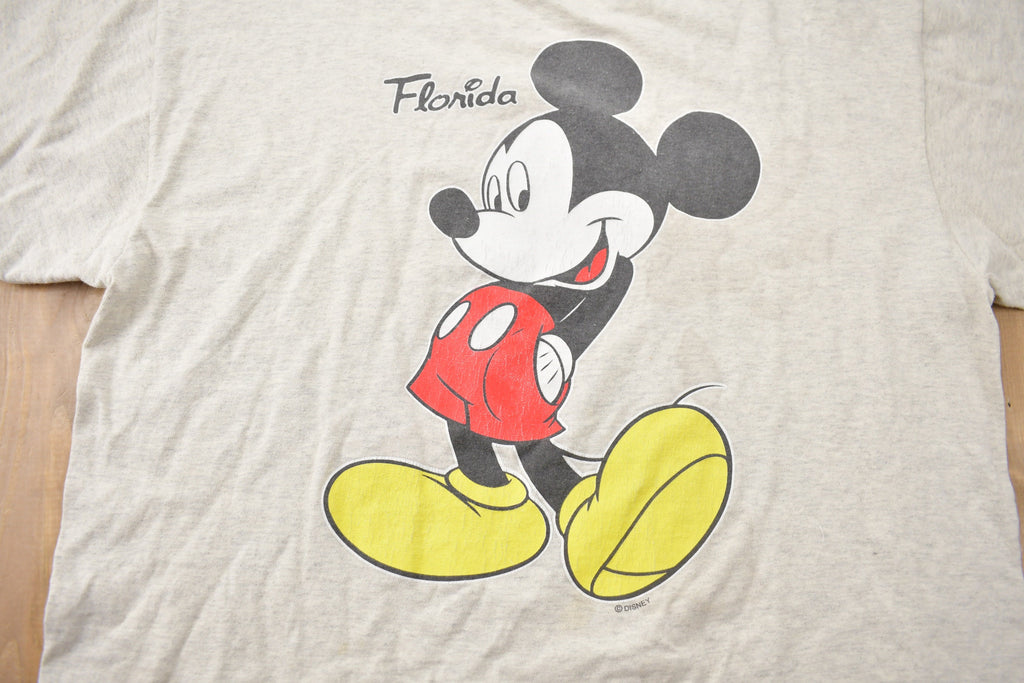 Vintage 1990s Mickey Mouse Florida T-Shirt