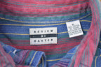 Vintage 1990s Review By Baxter Striped Button Up Shirt