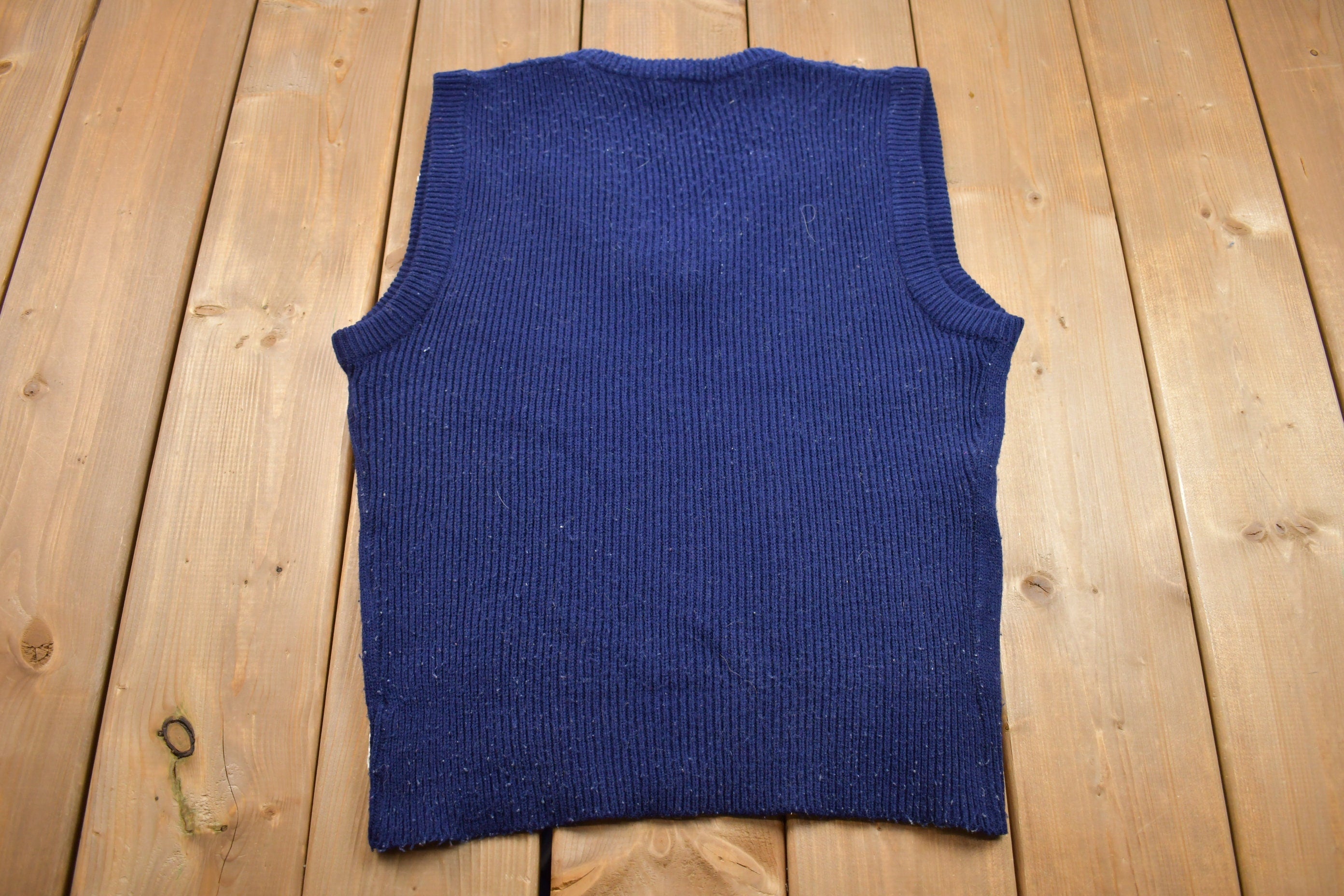 Vintage 1980s Knitted Sweater Vest