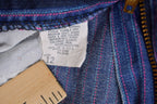 Vintage 1990's Lee Pinstripe Blue Denim Size 26 x 29