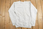 Vintage 1980s Grey Hanes Blank Crewneck Sweatshirt