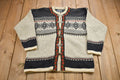 Vintage 1980s Squaw Valley 100% Wool Knitted Sweater