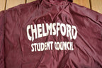 Vintage 1994 Excellence Award Burgundy Quarter Zip Windbreaker