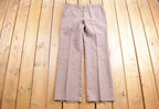 Vintage 1970s Brown Levis Panatela Trousers Pants Size 33 x 31