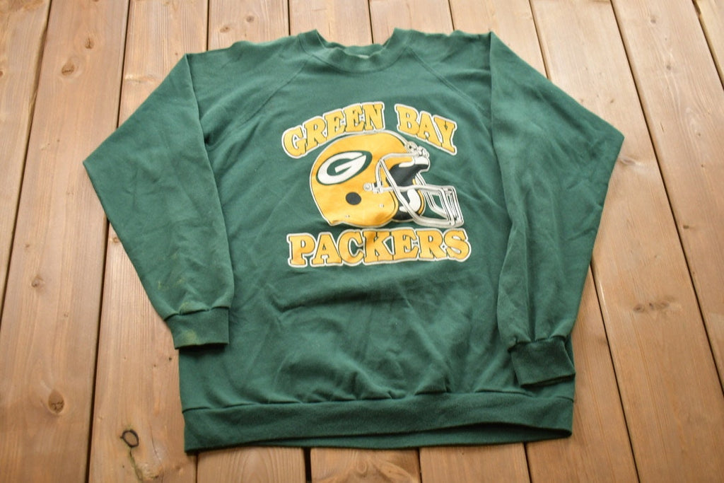 Vintage 1980s Green Bay Packers NFL Crewneck Sweatshirt