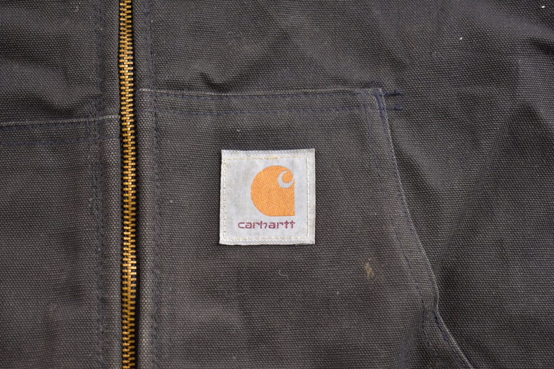 Vintage 1980s Hooded Carhartt Work Jacket