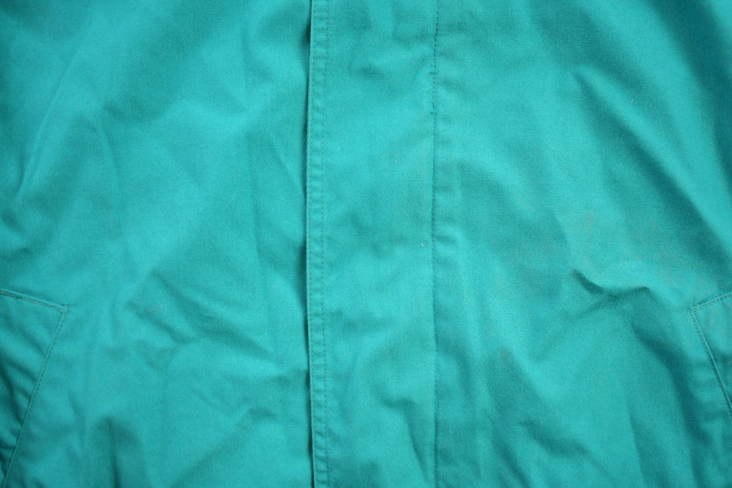 Vintage 1990s Eddie Bauer Puffer Jacket  Vintage Ebtek  Vintage Bubble Jacket  Winter  Streetwear  Full Zip Puffer  Teal Jacket