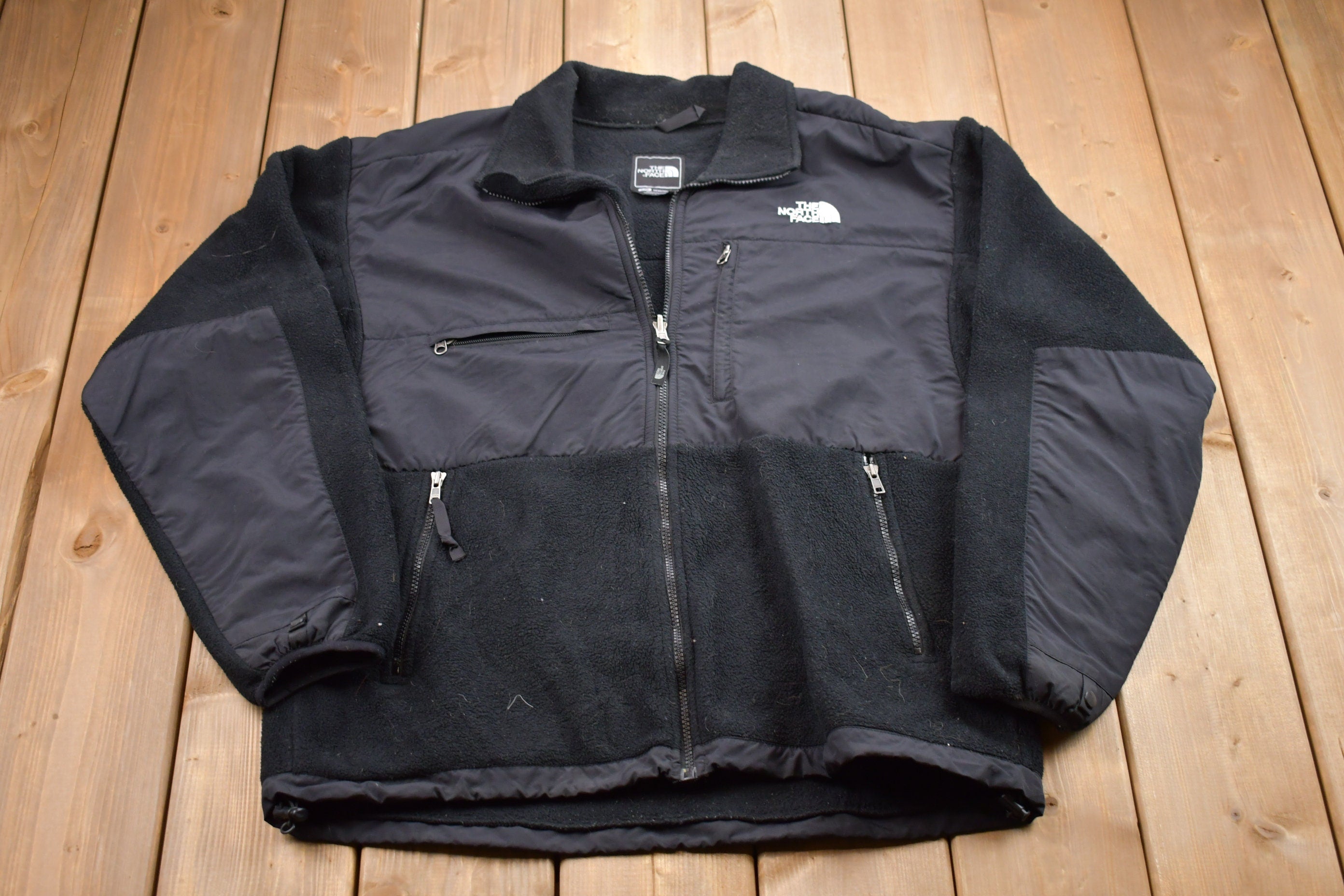Vintage 1990s The North Face Denali Full Zip Fleece