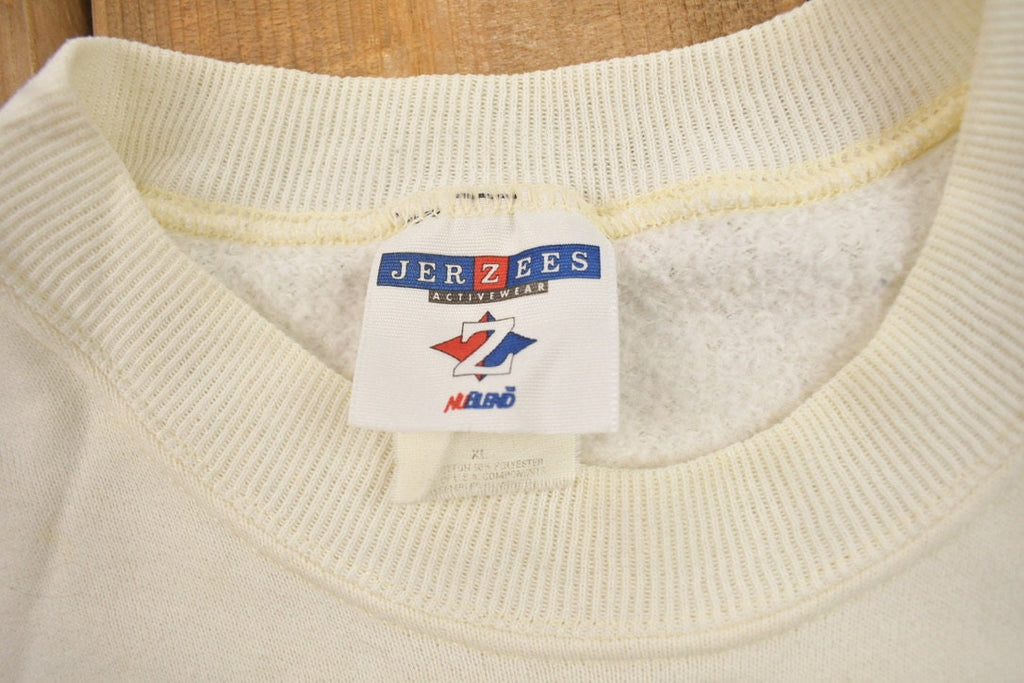 Vintage 1990s Warm Winter Wishes Crewneck Sweatshirt