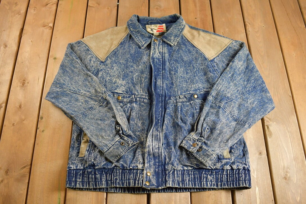Vintage 1980s Eagle Ridge Denim Jean Jacket