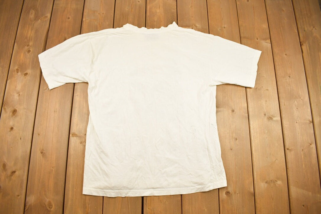 Vintage 1990s New Zealand Summer Coastline Souvenir T Shirt