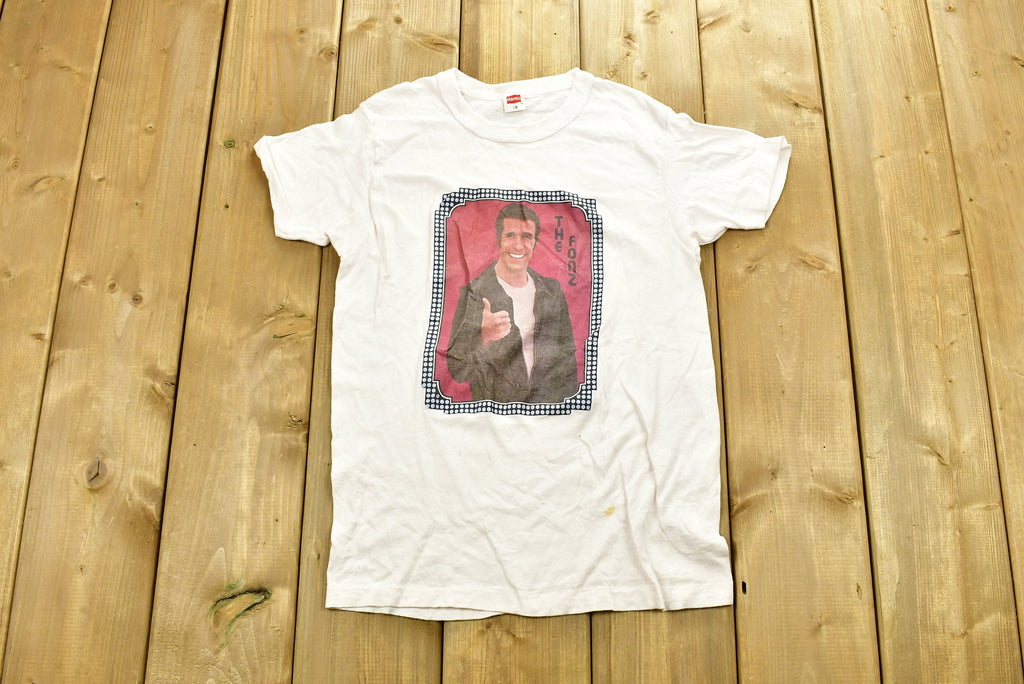 Vintage 1980's The Fonz Happy Days Promo T-Shirt