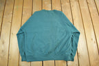 Vintage 1990s Nike Embroidered Mini Swoosh Crewneck Sweatshirt Men's XL