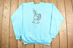 Vintage 1990s Bryon Illinois Turkey Testicle Festival Crewneck Sweatshirt
