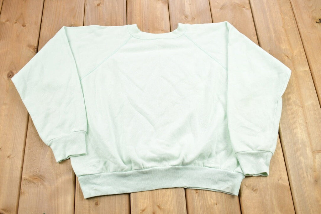 Vintage 1990s Mint Blank Crewneck Sweatshirt