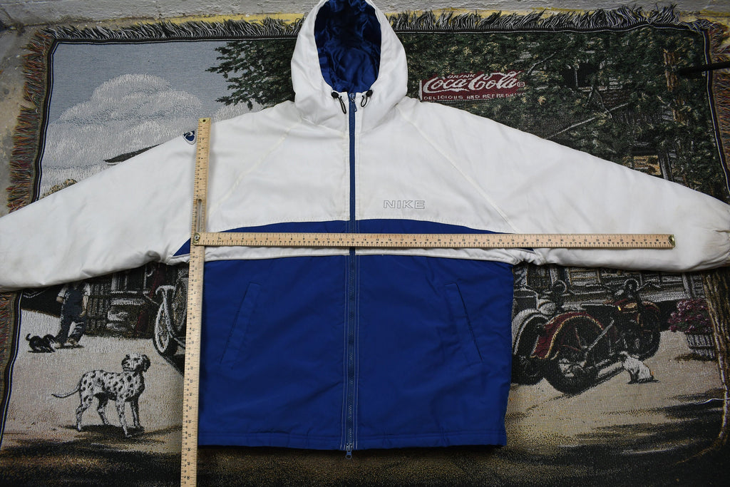 Vintage 1990s Nike Swoosh Puffer Jacket