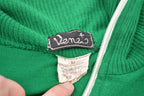 Vintage 1990s Green Zip Up Track Suit Sweatshirt