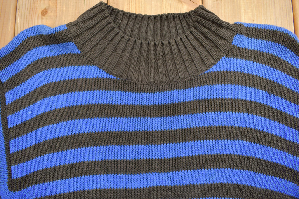 Vintage 1990s Item II Stripe Knitted Sweater