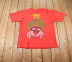 Vintage 1993 Looney Tunes Marvin The Martian Single Stitch Graphic T Shirt Size XL