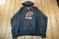 Vintage 1990s Eagle USA Graphic Hoodie Men's XL  Made In USA  90s Hoodie  Vintage Hoodie  Sportswear