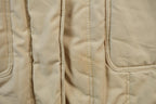 Vintage 1980s Beige Winter Parka Jacket