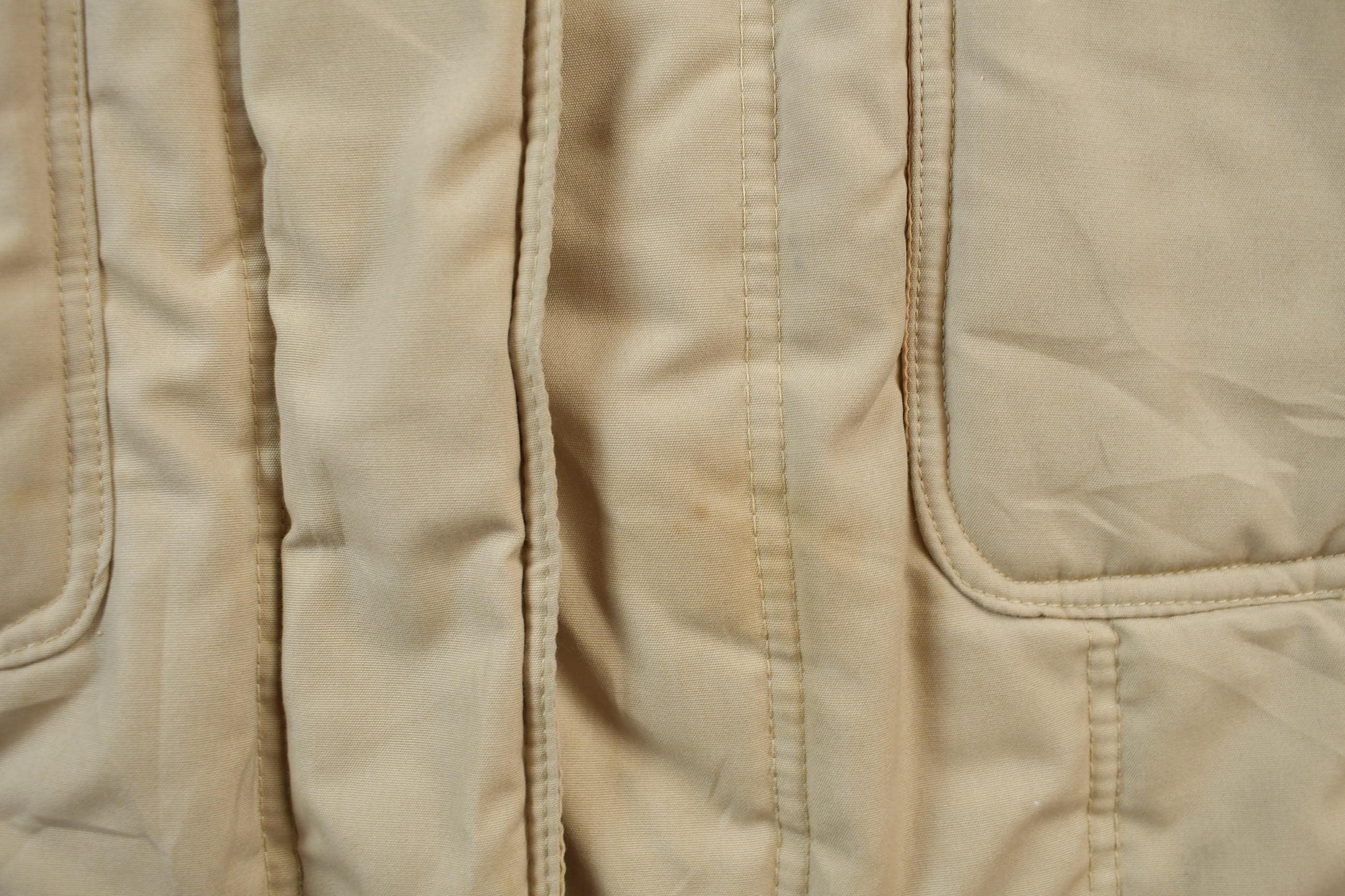 Vintage 1980s Beige Winter Parka Jacket