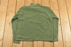 Vintage 1990s Eddie Bauer Mock Neck Knit Sweater Women's Medium