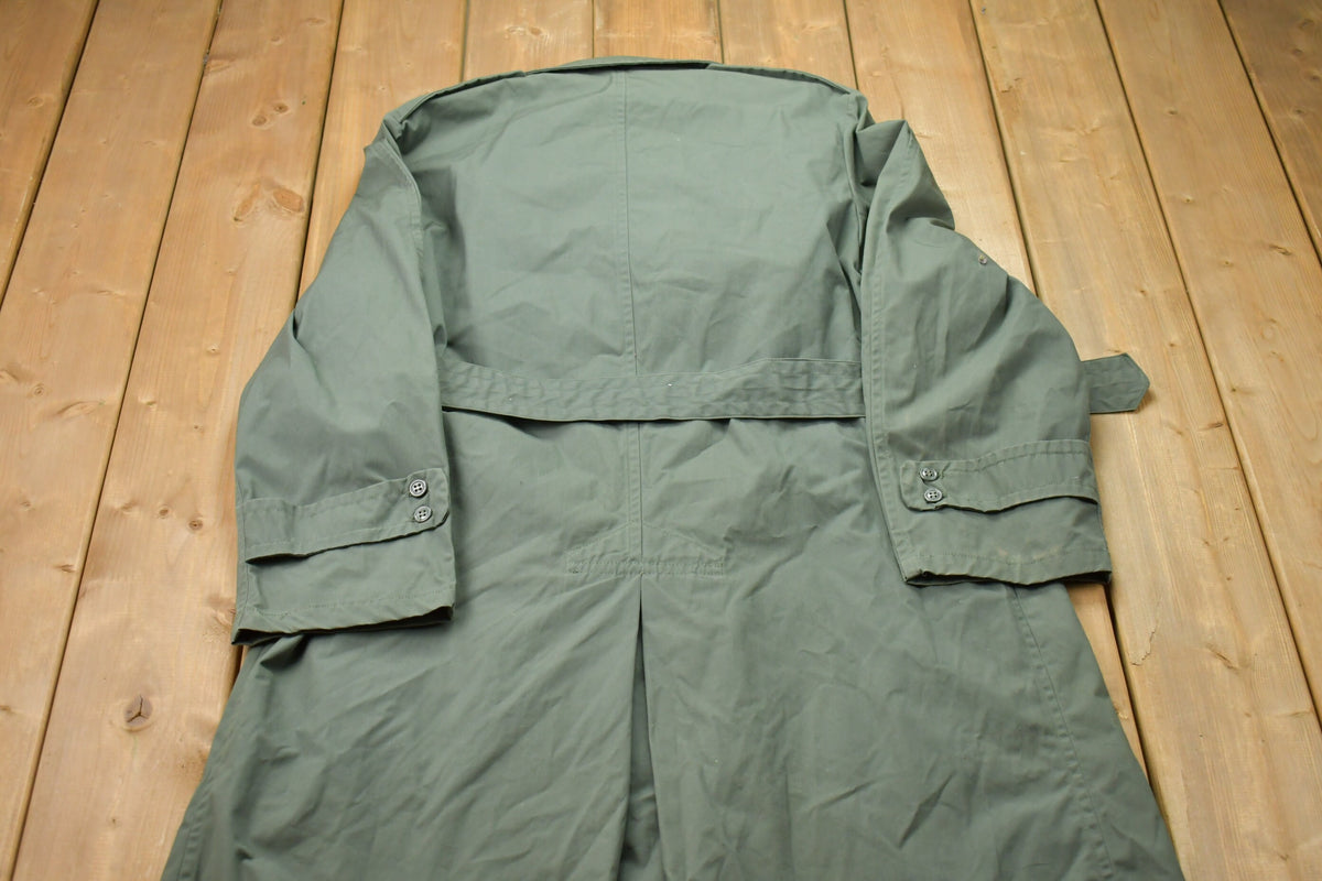 Vintage 1960s Overcoat Rain Jacket