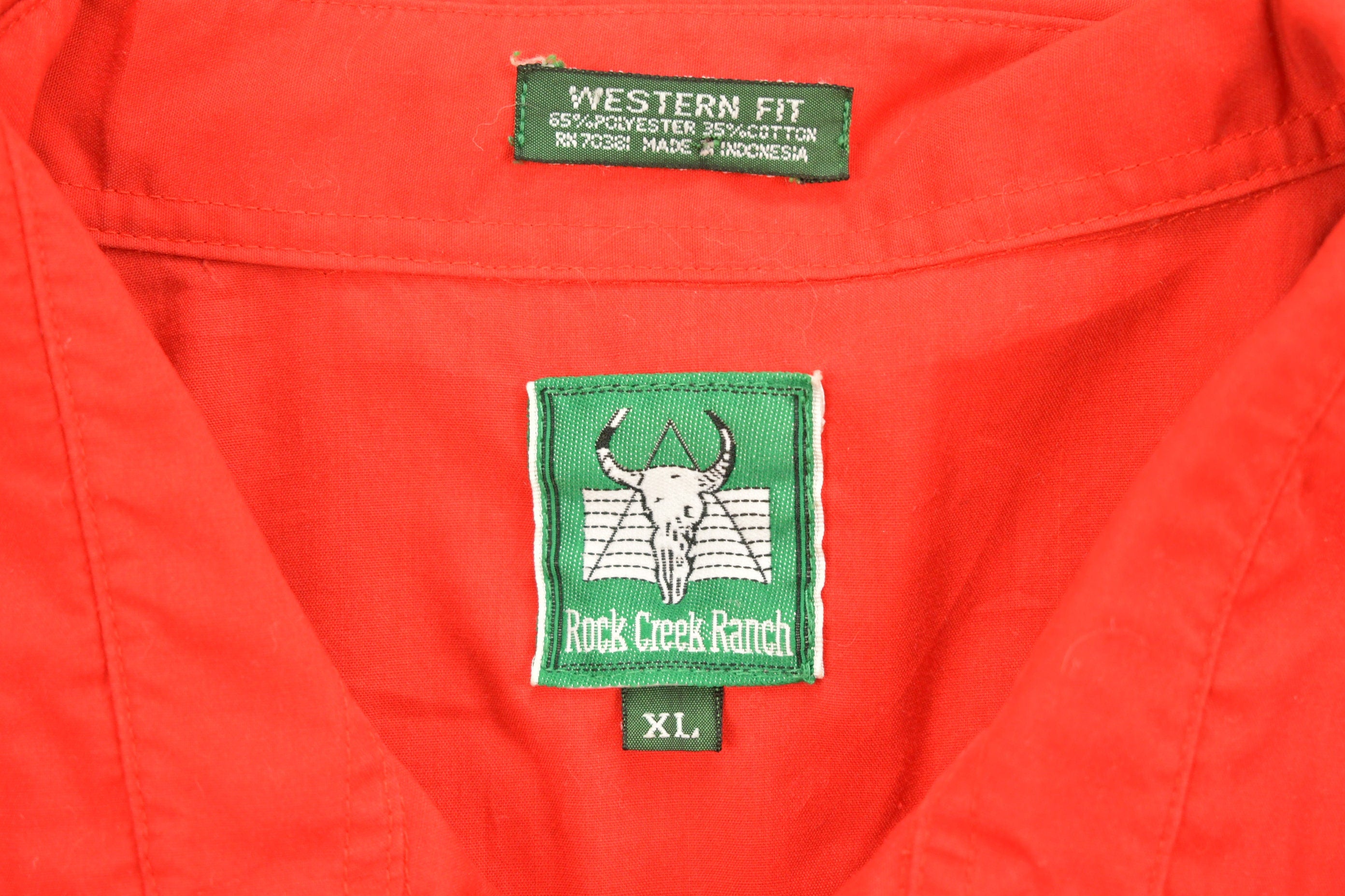 Vintage 1990s Rock Creek Ranch Wester Button Up Shirt