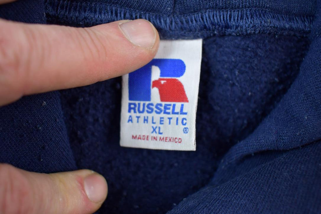 Vintage 1990s Western RV Racing Russell Heavyweight Hoodie Sweatshirt